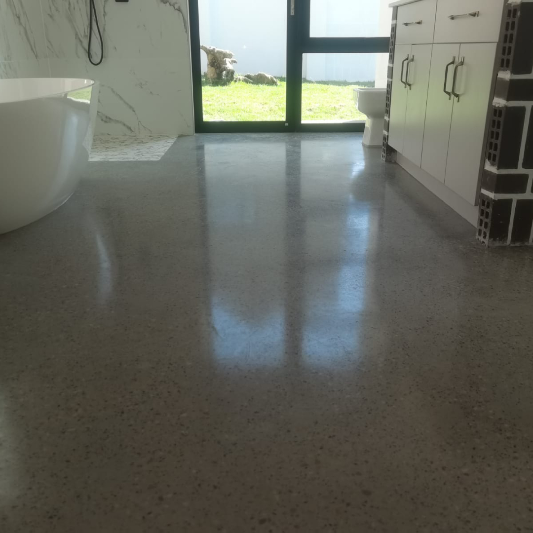 Concrete grinding and polishing floors for commercial spaces